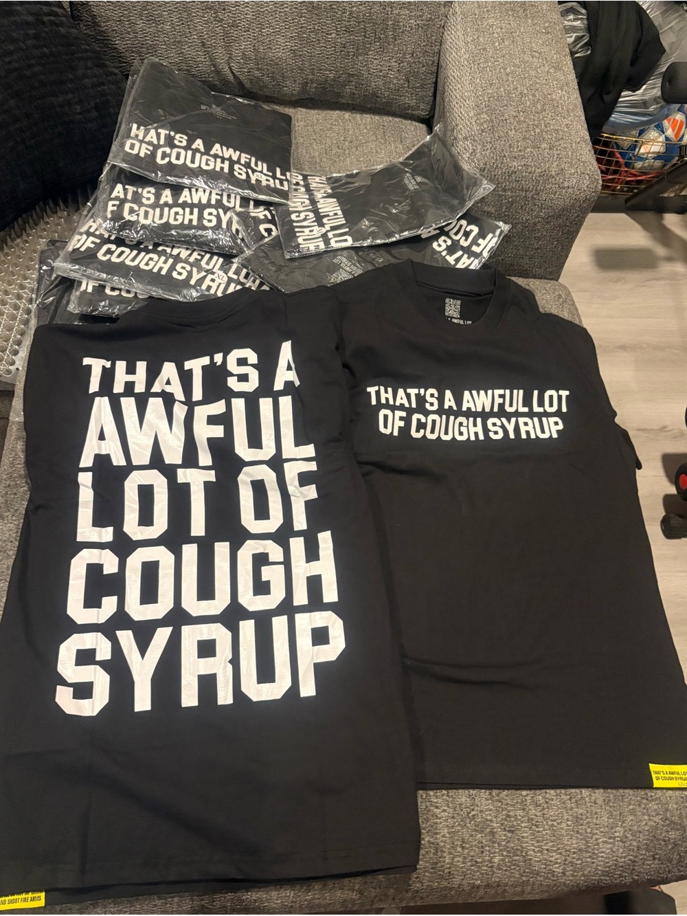 That's A Awful Lot Of Cough Syrup shirts